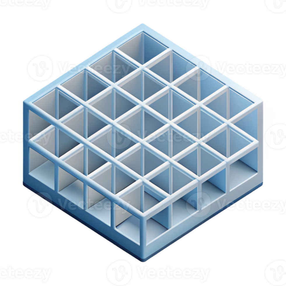 impressive unforgettable Isometric grid, crisp edges, clean lines. Minimal perspective drawing with Scalable Design. png