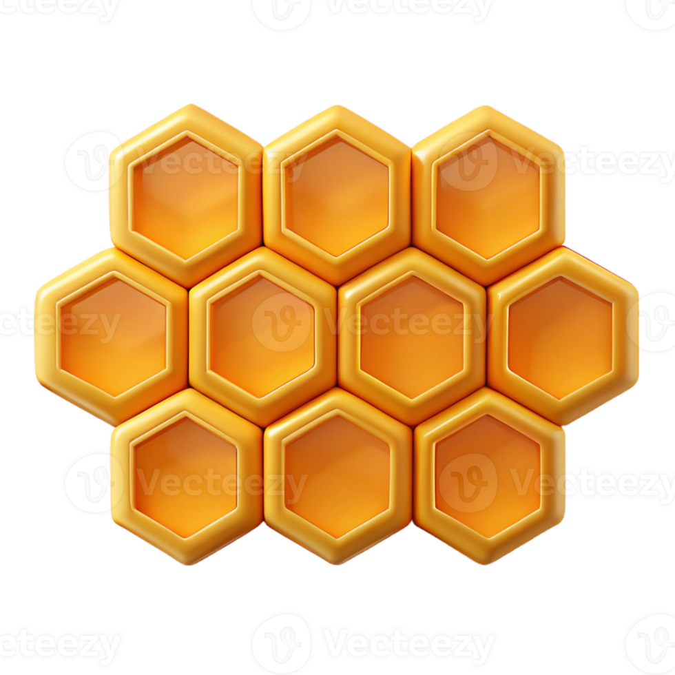 fascinating ethereal industrial Honeycomb pattern, geometric, crisp edges with Scalable Design. ultra HD png
