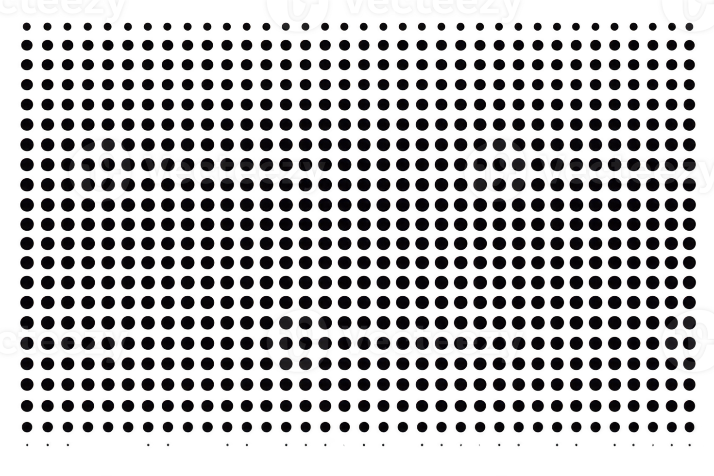 A grid of small, circular, black and white patterns creates mesmerizing visual effect. Each circle contains intricate designs, forming repetitive and hypnotic pattern across entire image png