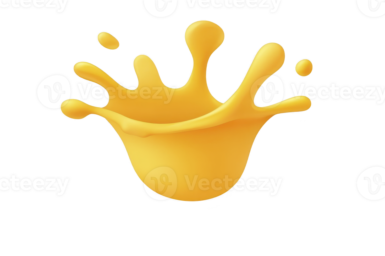 A vibrant yellow splash captured mid air, showcasing dynamic motion and fluidity. splash forms abstract shape, evoking sense of energy and creativity png
