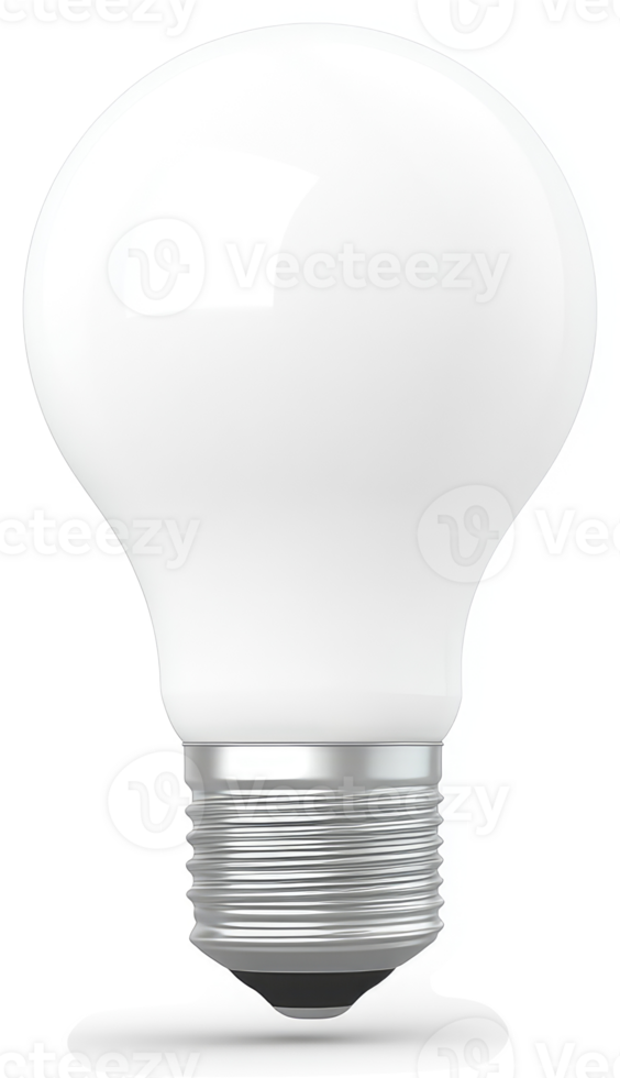 Illuminating light bulb, a modern LED light source. png