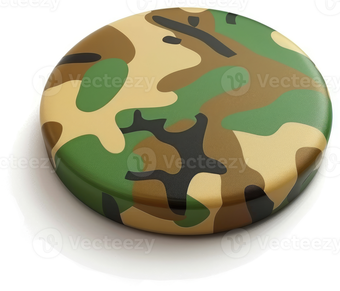 Circular military camouflage design. png