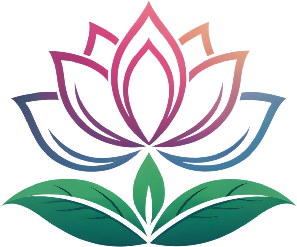 Minimalist blossom design with petal symmetry and beauty. . png