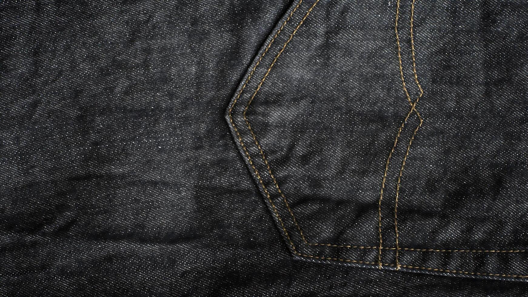 A close up of a pair of jeans photo