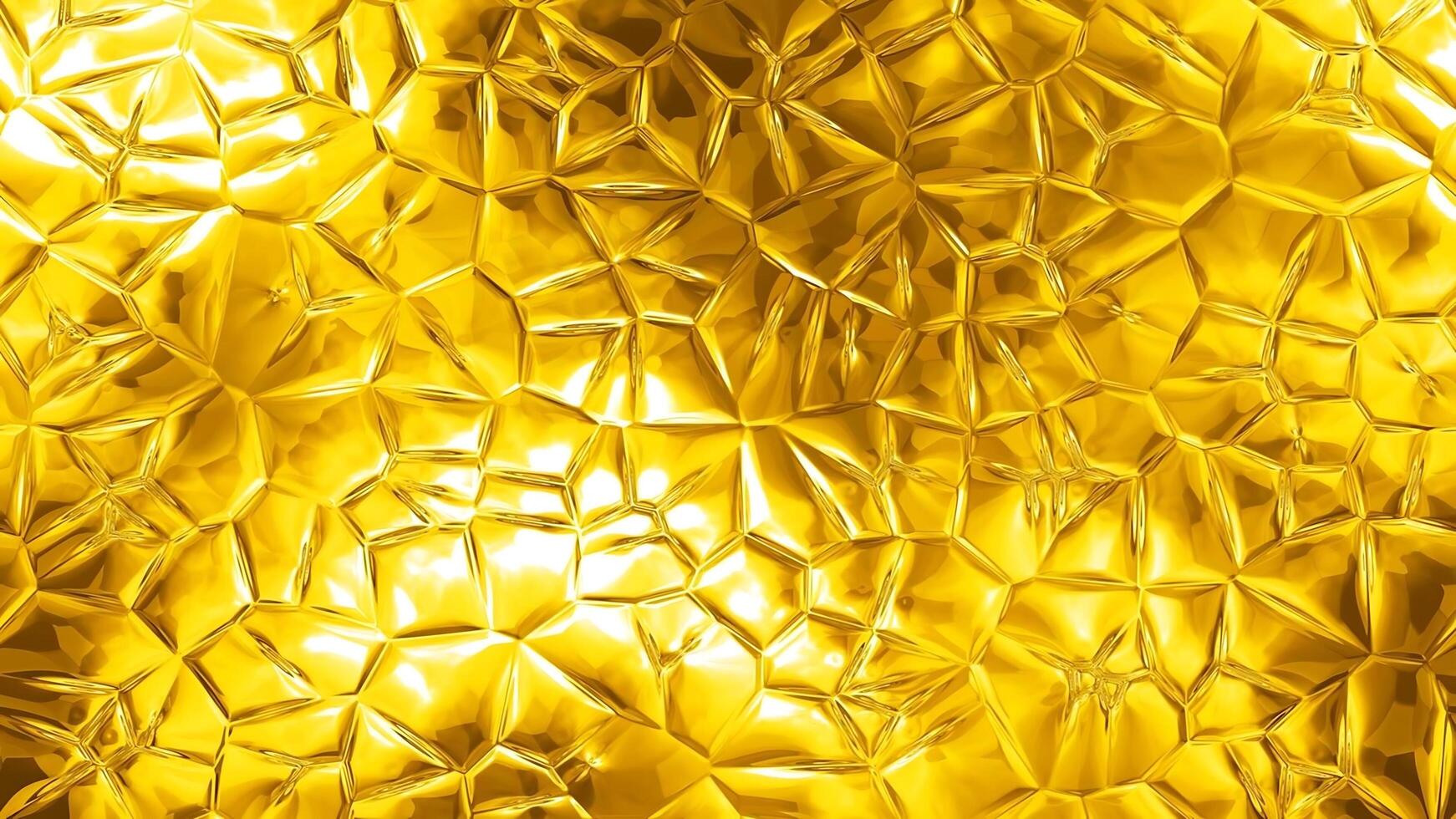 Golden texture background with a shiny surface photo