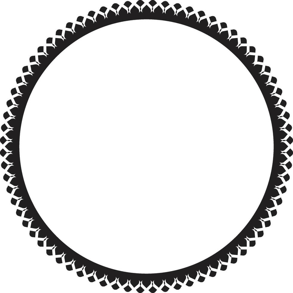 Grunge texture outline frame with an old-world charm. vector