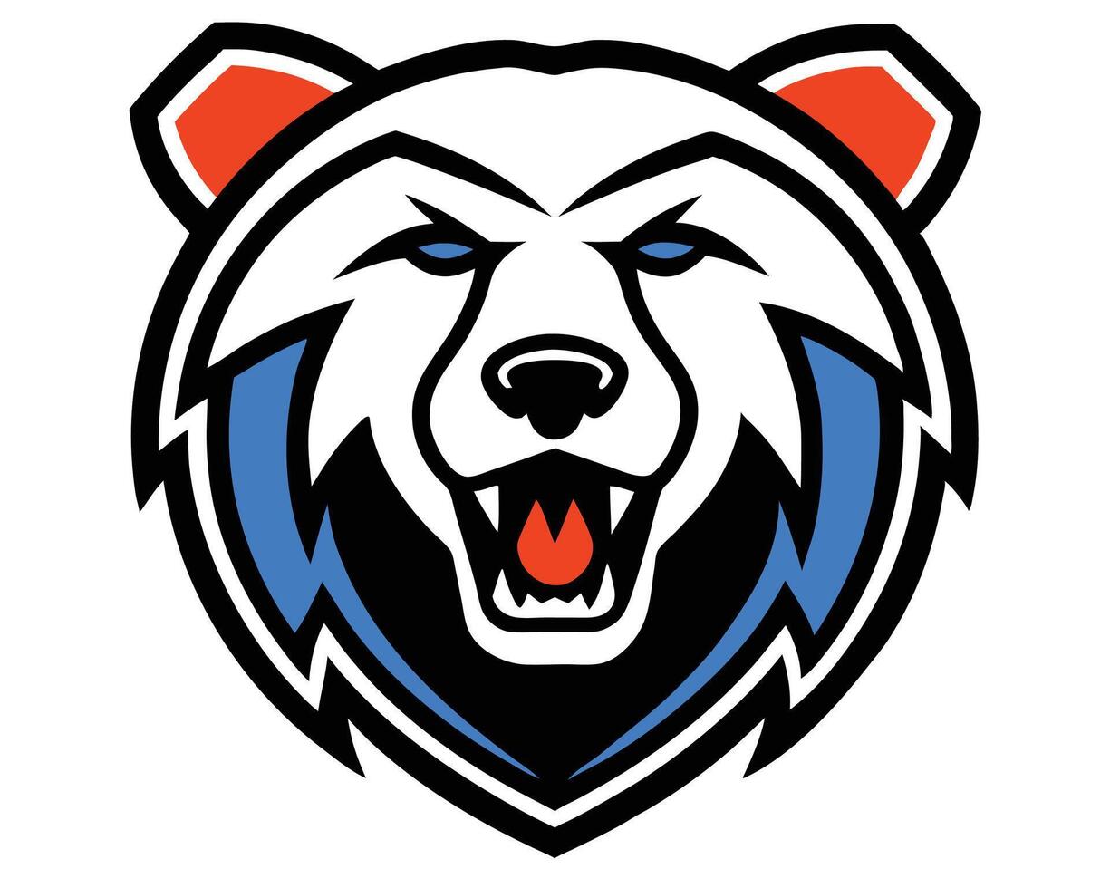 The logo of the new york city grizzlies vector
