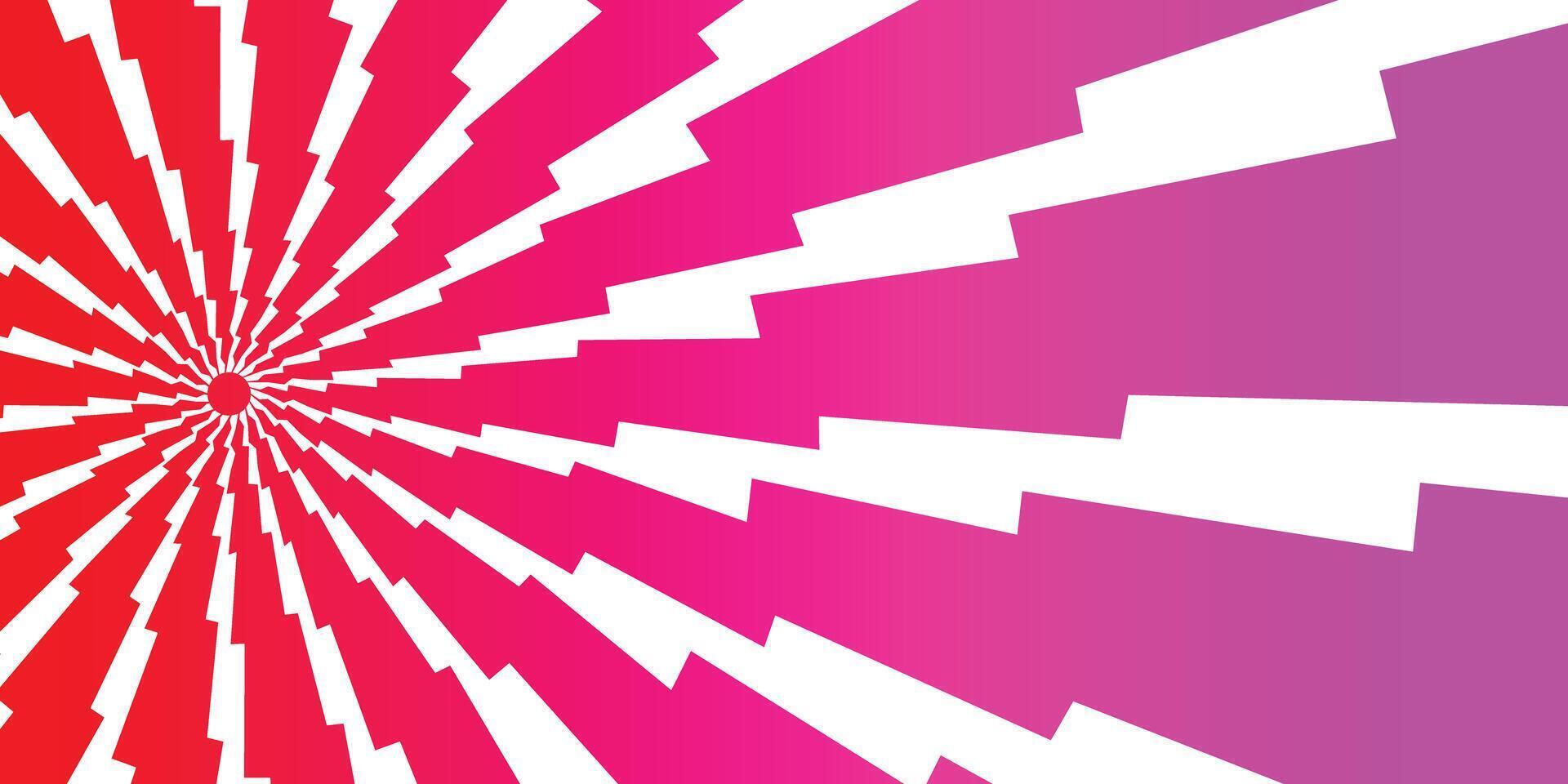 Abstract zap lightning bolt gradient burst radiating. vector