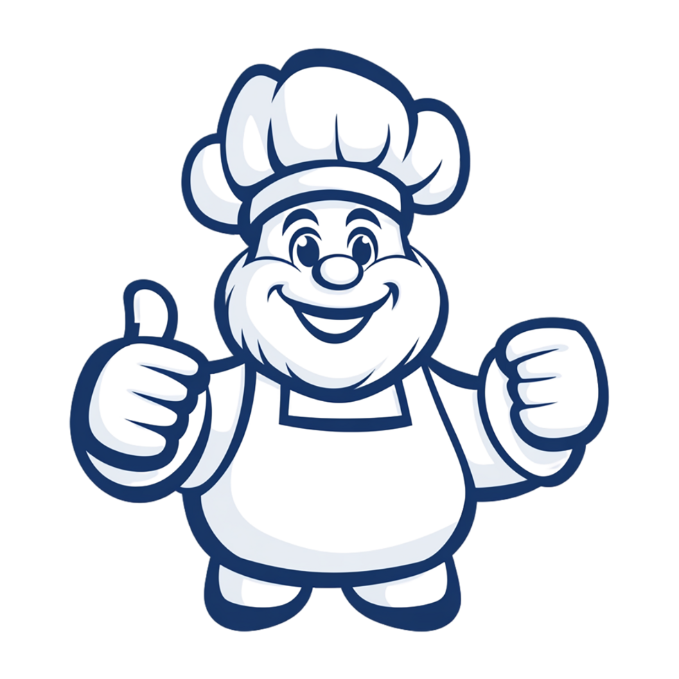 Chef cartoon character illustration png