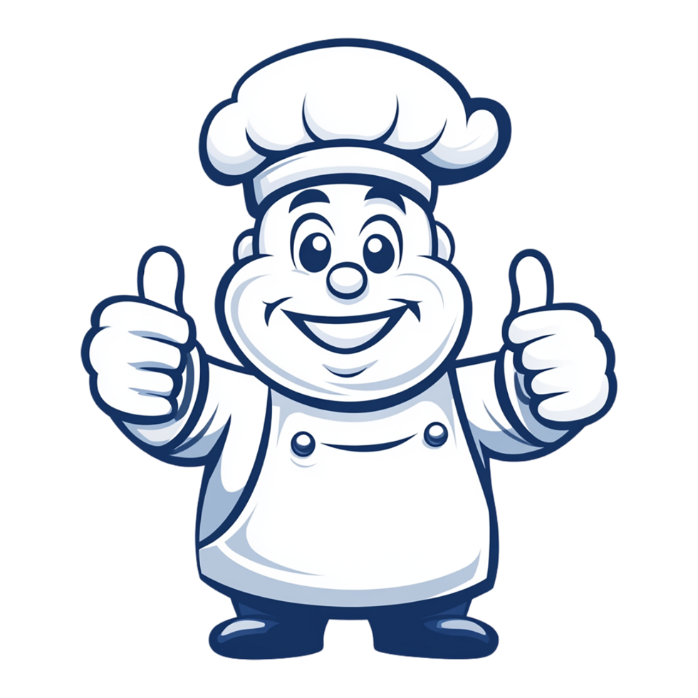 Chef happy chef illustration png