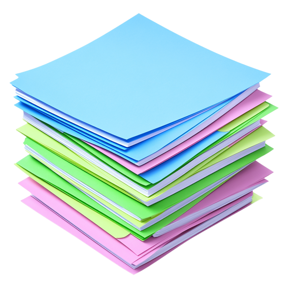Stacked Books for Academic and Learning Themes png