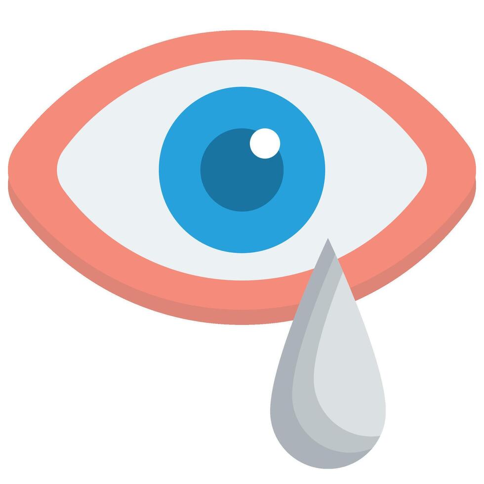 Tear in flat icon style vector