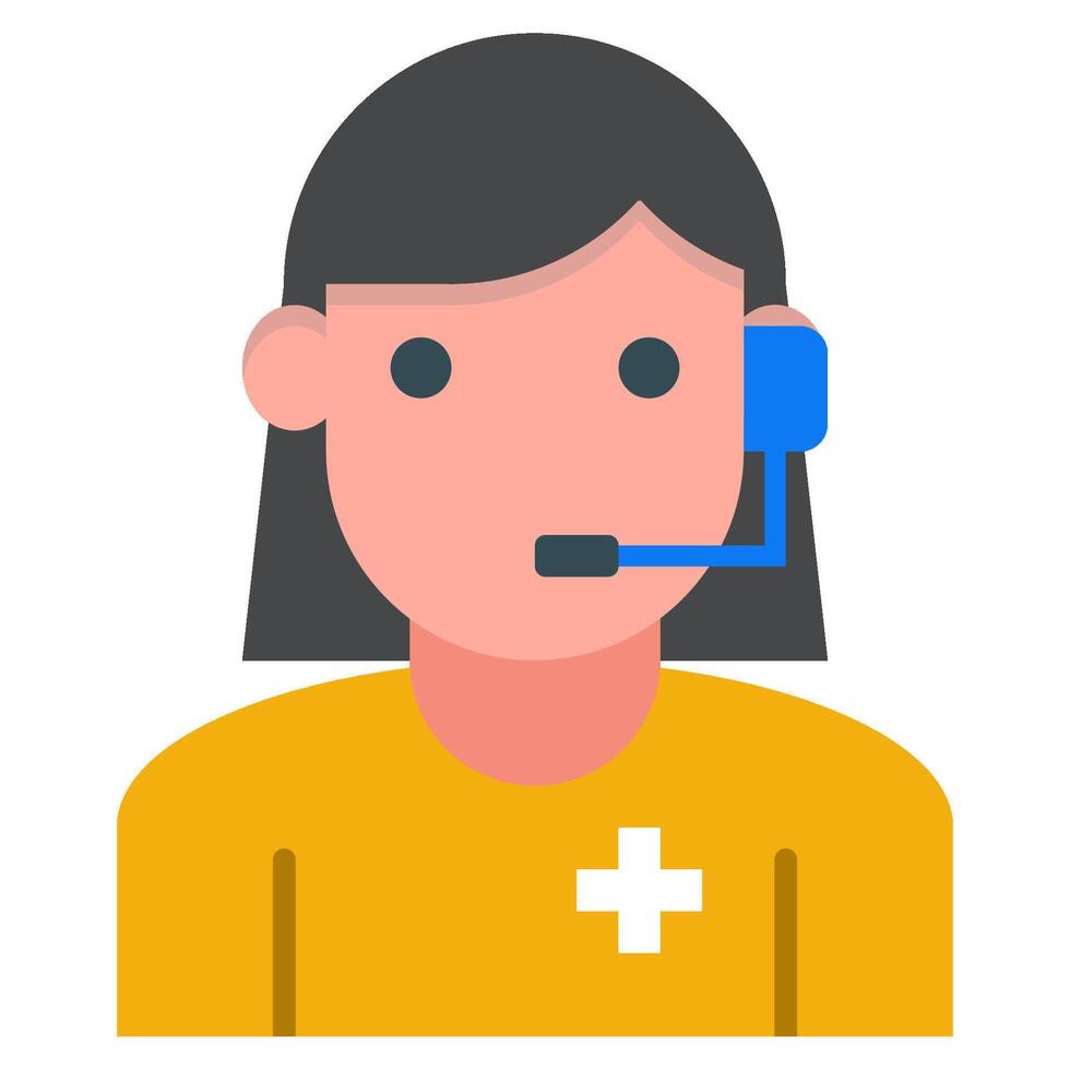 medical center in flat icon style vector