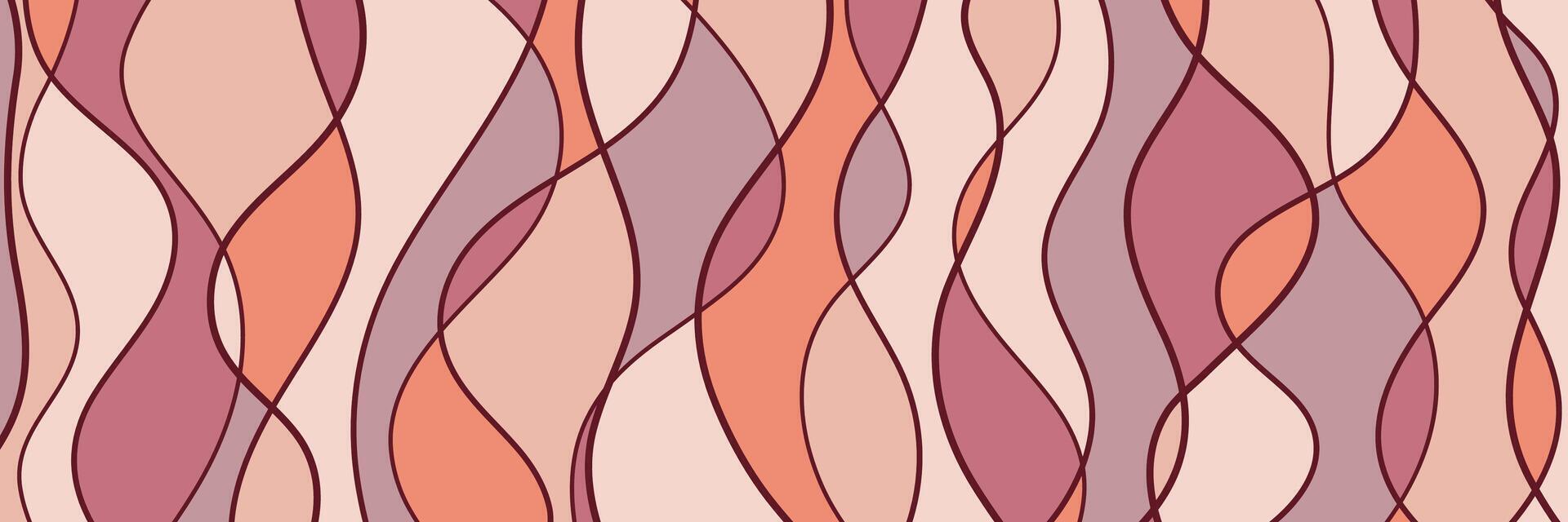 Geometric shapes banner frame background vector
