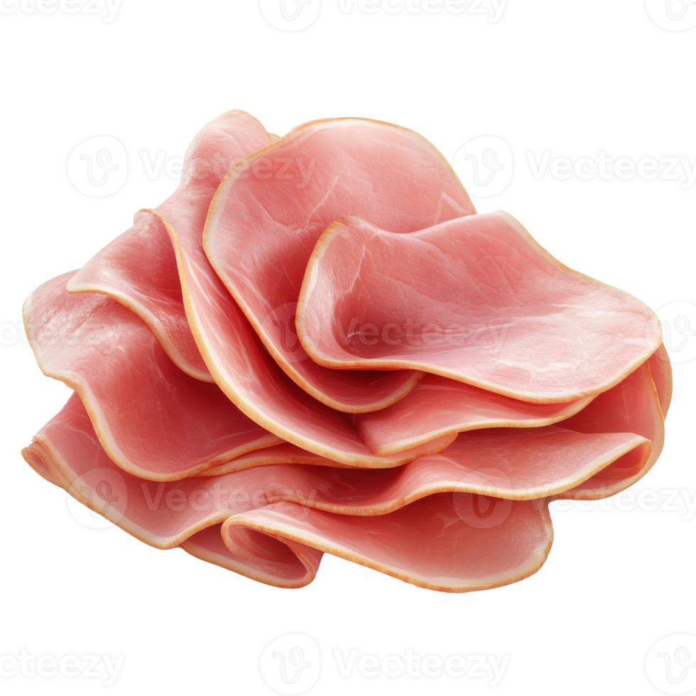 sliced parma ham png