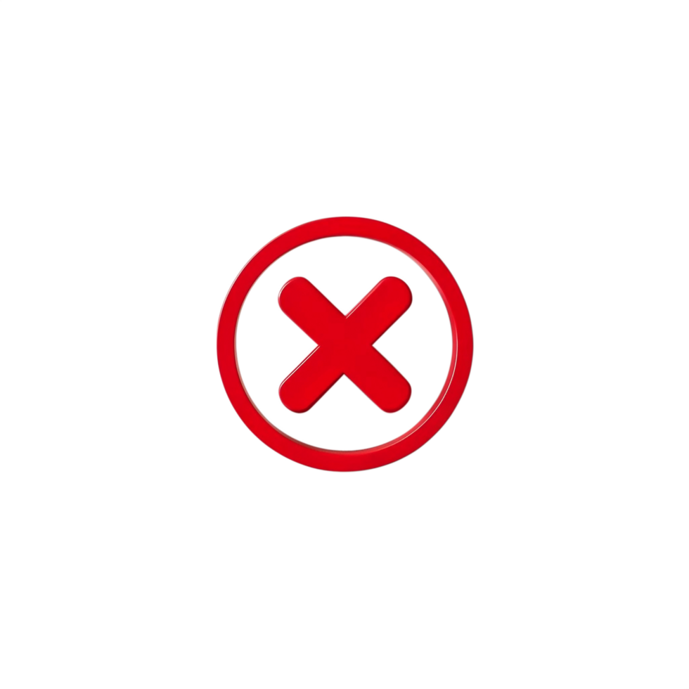 isolated error sign icon png