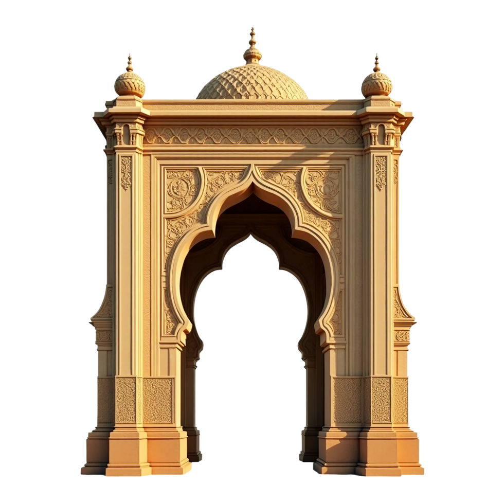 Islamic style gate design png