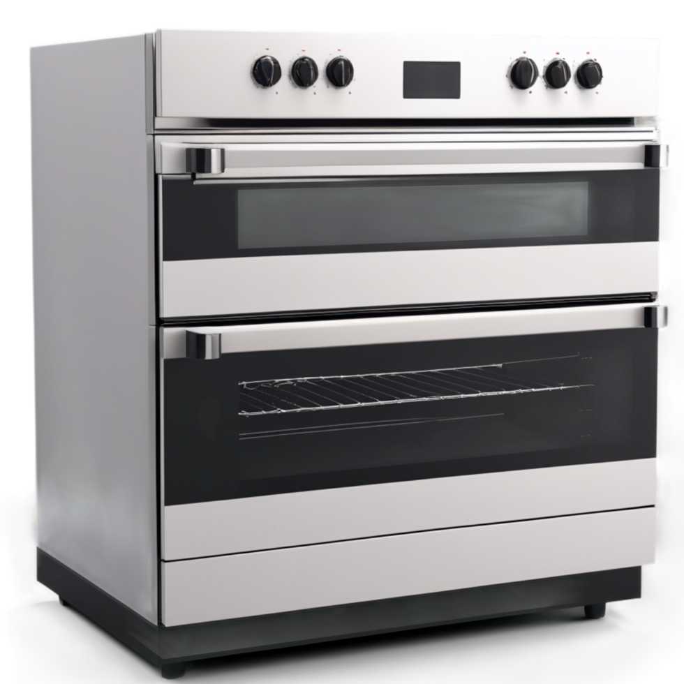 An electric oven offers precise temperature control, making it ideal for baking, roasting, and grilling with consistent results. png
