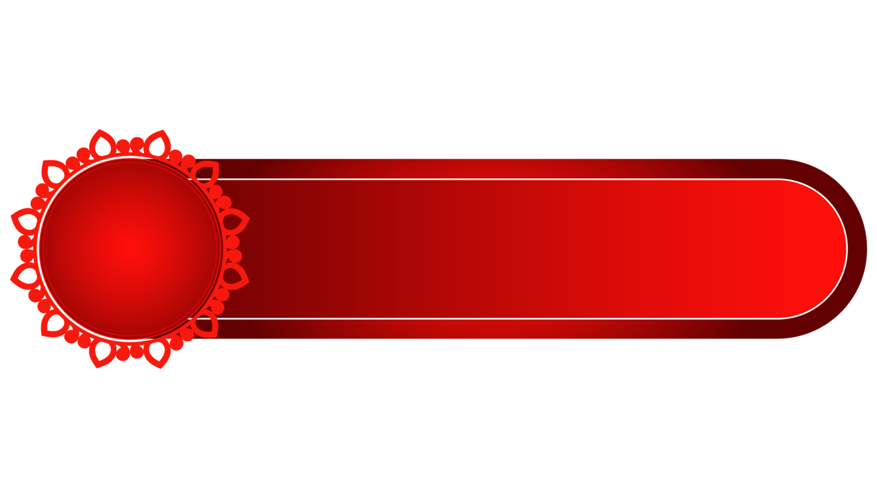 Red Text Box Abstract Shape Banner and Arabic Islamic Banner Title Frame Text Box png