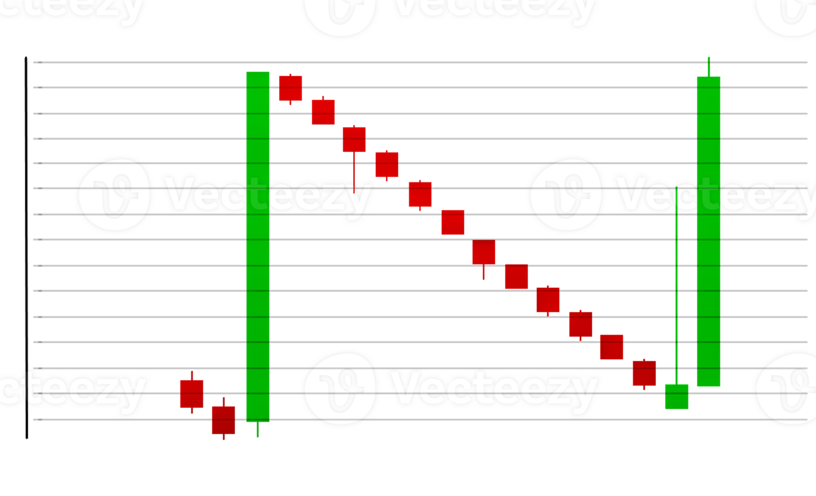 forex trading stock chart candlestick chart Cryptocurrency concept of learning to invest in cryptocurrencies chart png