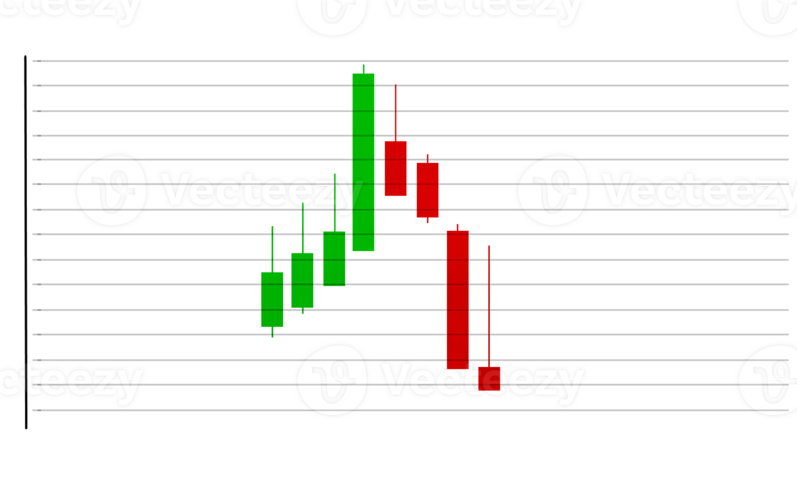 forex stock chart candlestick chart Cryptocurrency concept of learning to invest in cryptocurrencies chart png
