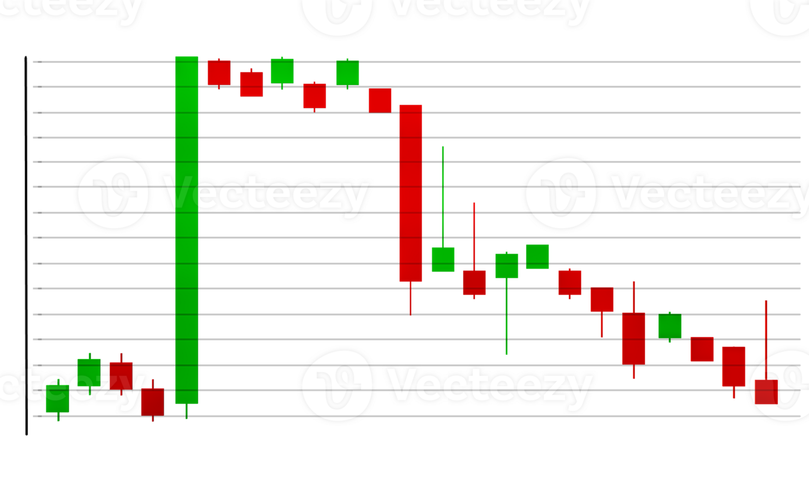 forex trading chart stock chart candlestick chart Cryptocurrency concept of learning to invest in cryptocurrencies png