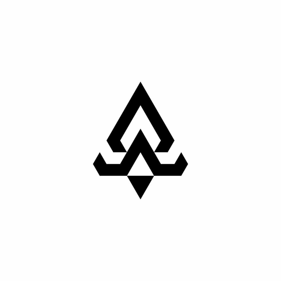 This logo is designed using the letter a and a rocket in motion in a minimal and modern style, perfect for all areas of business. vector