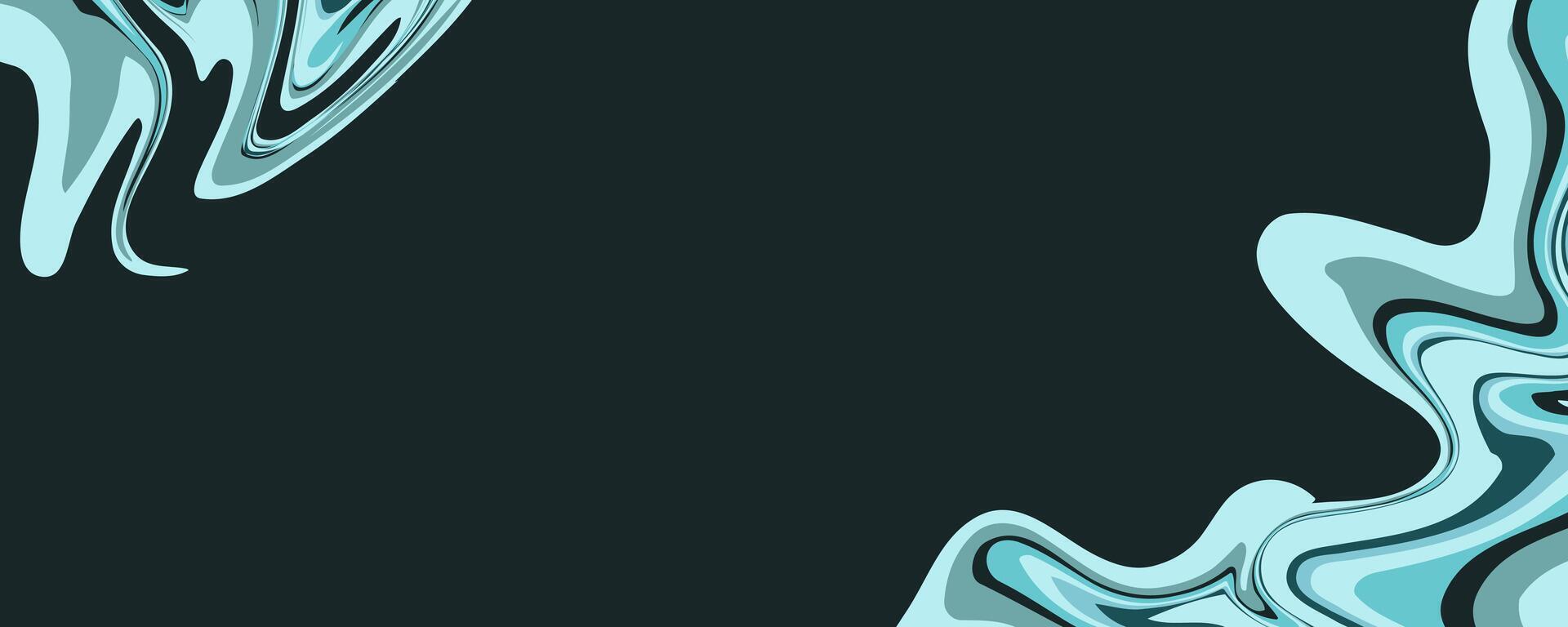 Minimal abstract background with flowing wave lines. illustration vector