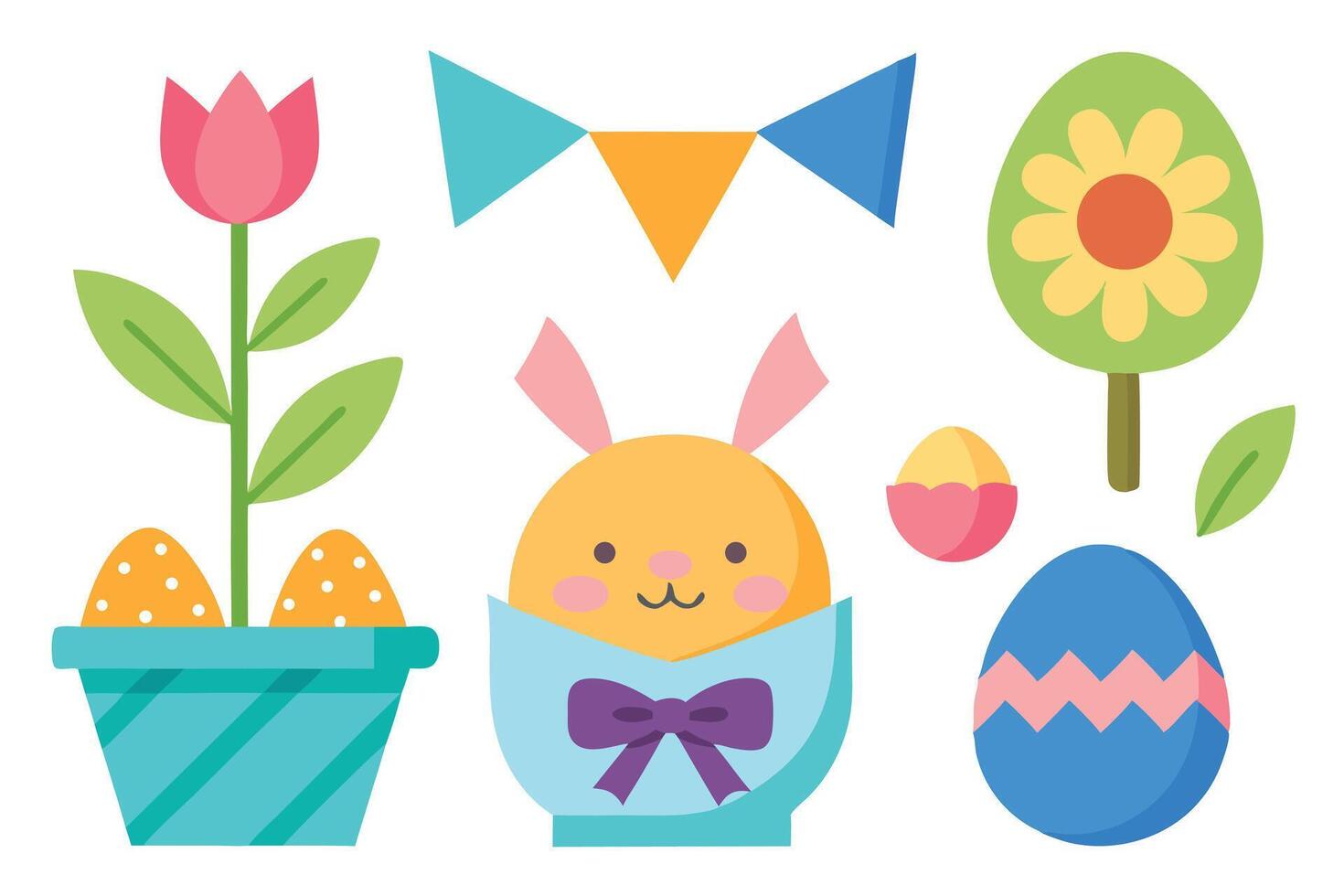 Colorful Easter Garland Colorful Easter Garland