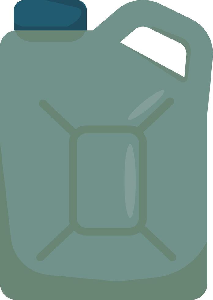 Green Motor Oil Container vector