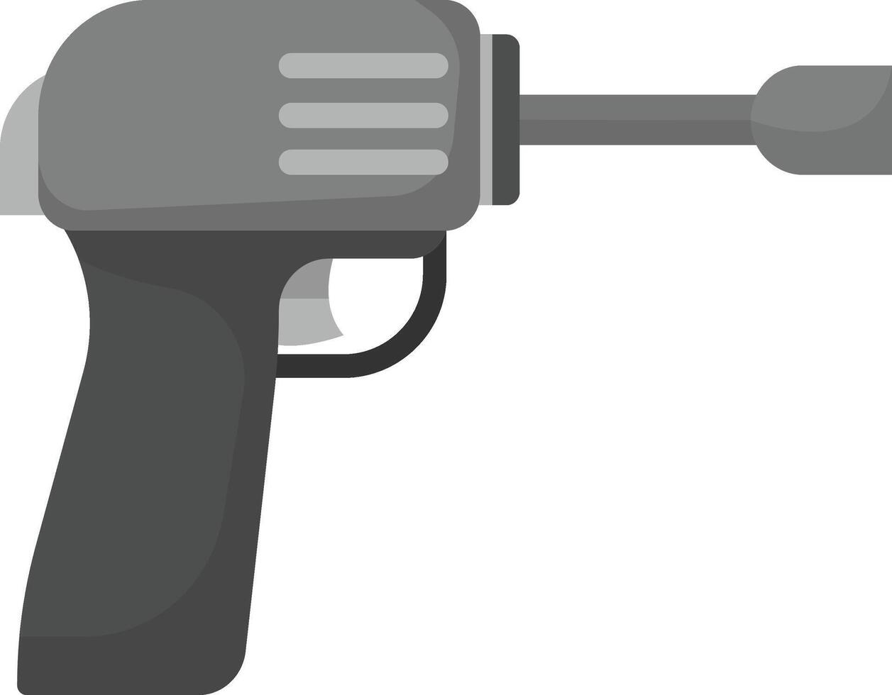 Grey Cordless Drill vector