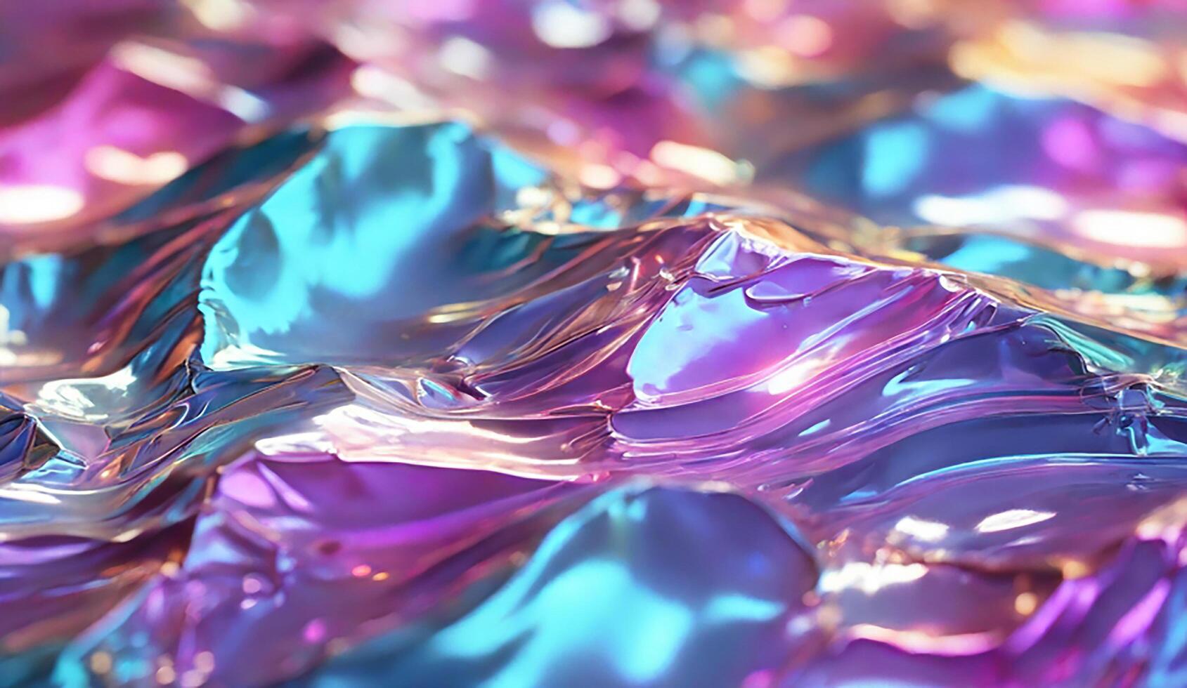 A close up of a colorful liquid surface photo