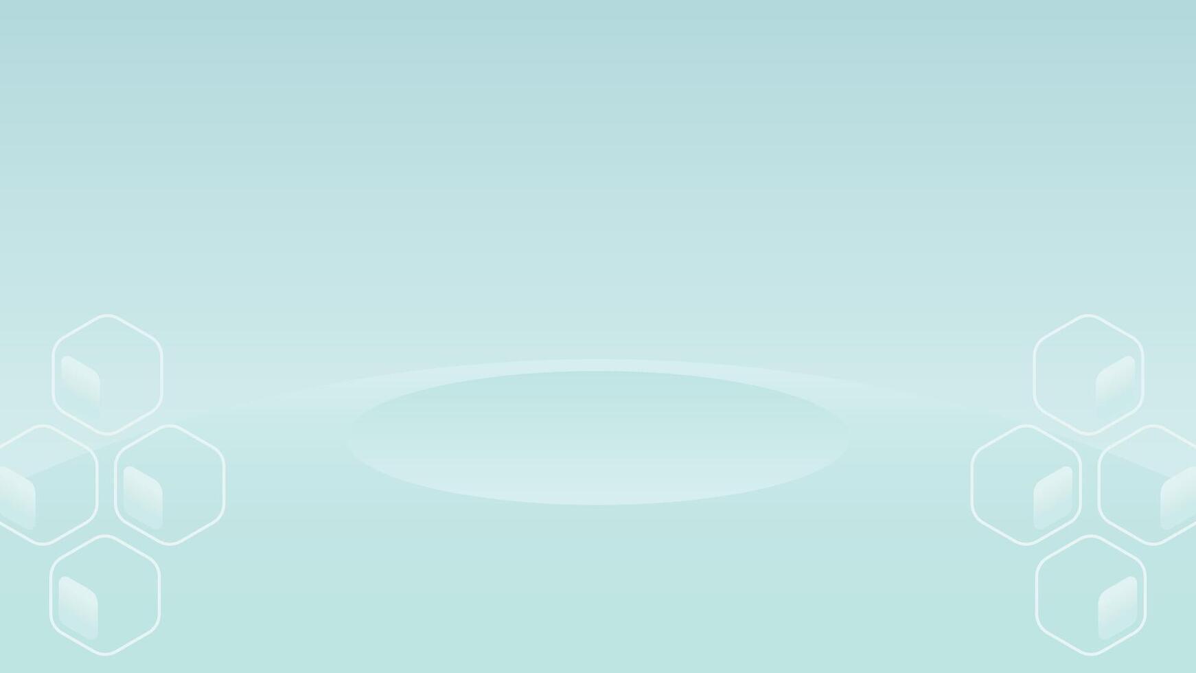 Light Teal Simple Modern Background vector
