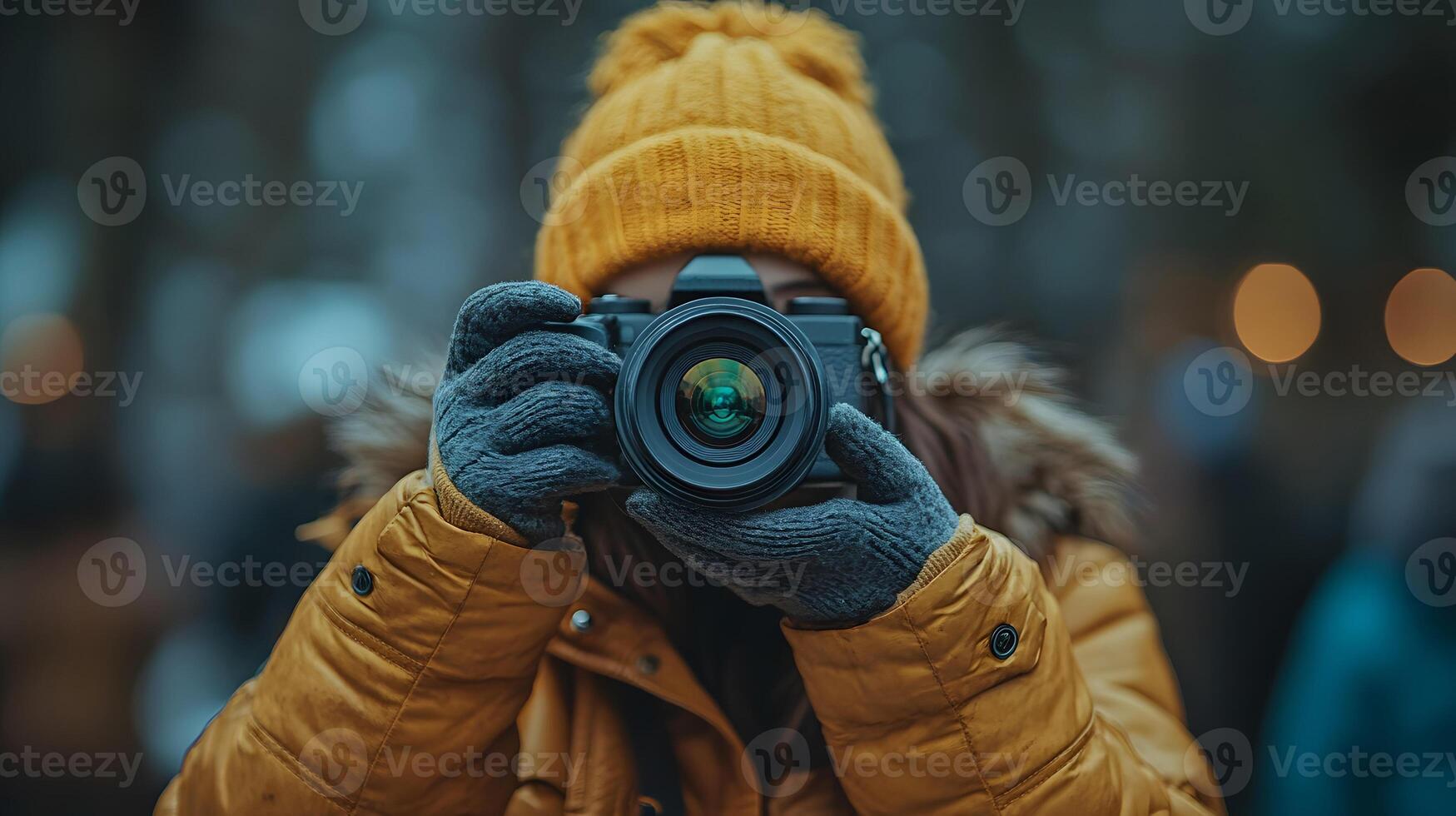 A photographer tagging images as editorial or commercial before uploading photo