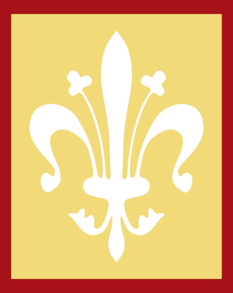 colored ancient Roman ornament elements. Classic European parts of patterns. Lilies and crown vector