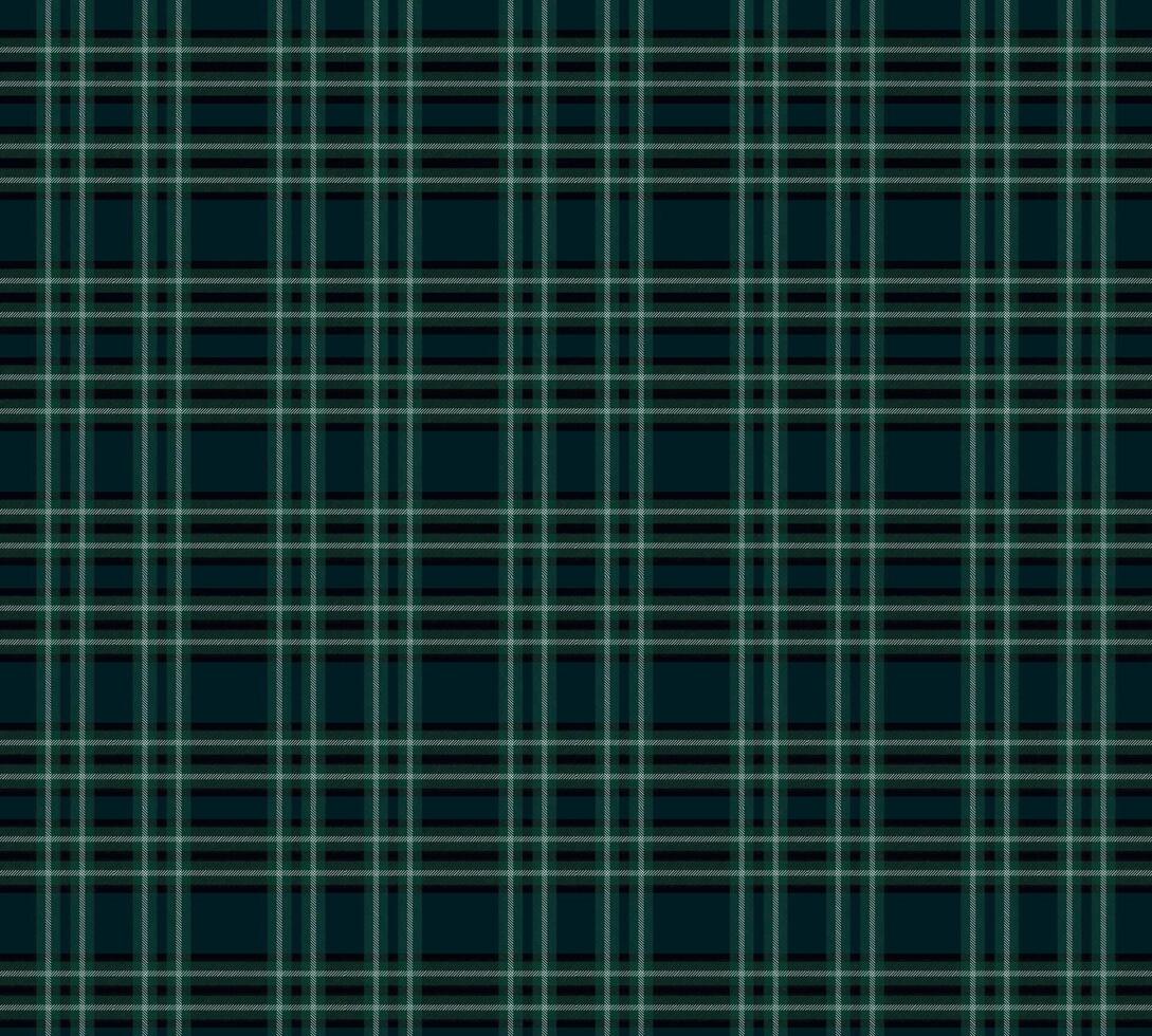 Teal Plaid Grid Pattern. Textile design of textured plaid. Gingham Checkered fabric pattern swatch for print, tartan, gift wrap, textiles, checkered background for tablecloth. vector