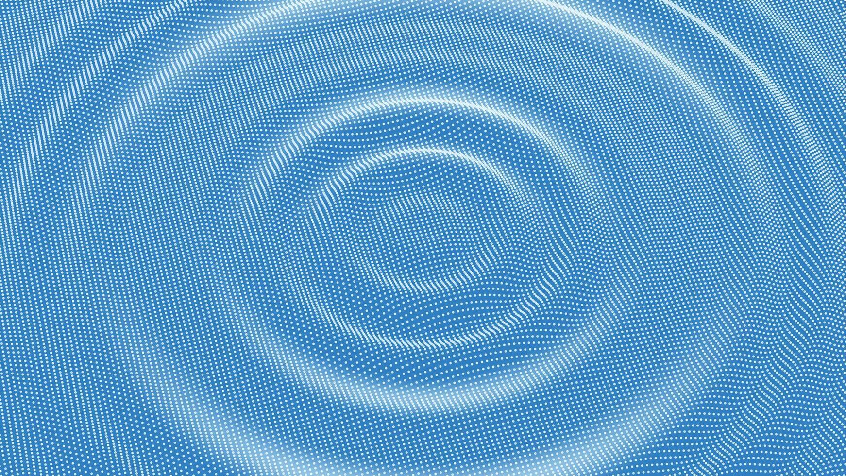 3D particle dot pulse, fluid sound wave background vector