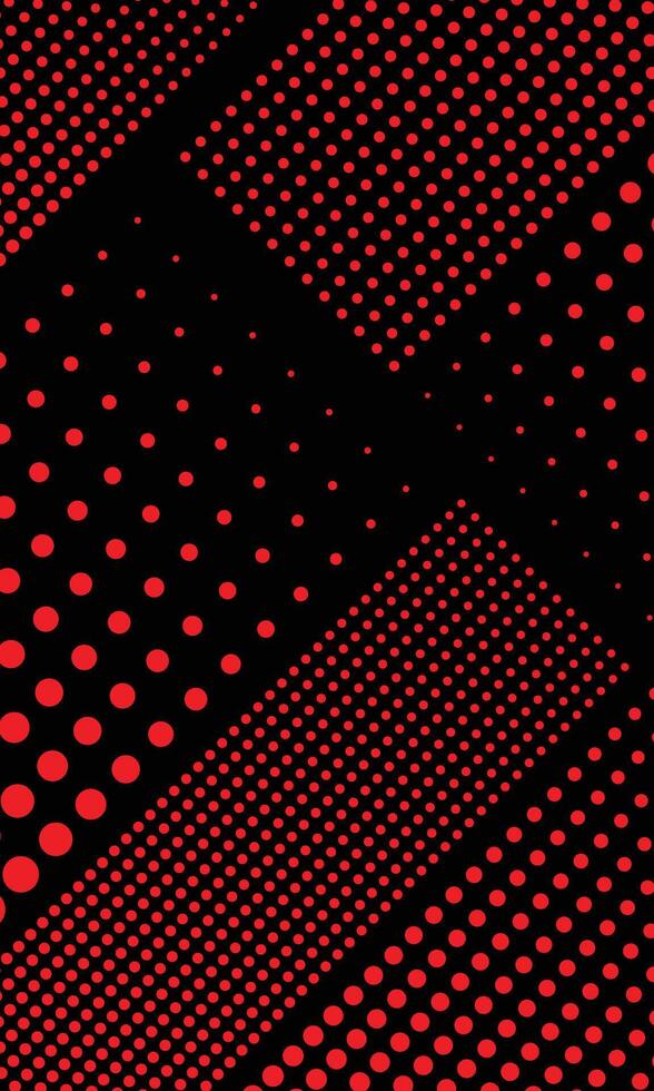 Abstract red dot pattern wallpaper vector