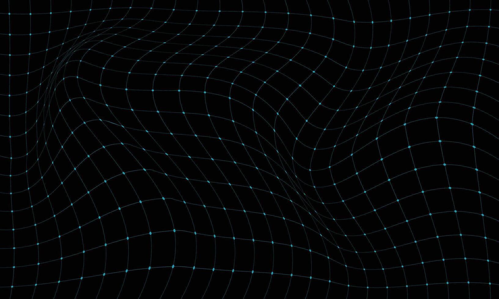 Abstract wavy mesh pattern technology wallpaper vector