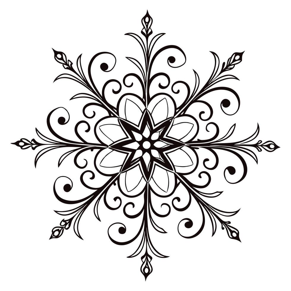 Set of Calligraphic Ornamental Divider Collection Simple and Minimal Design vector
