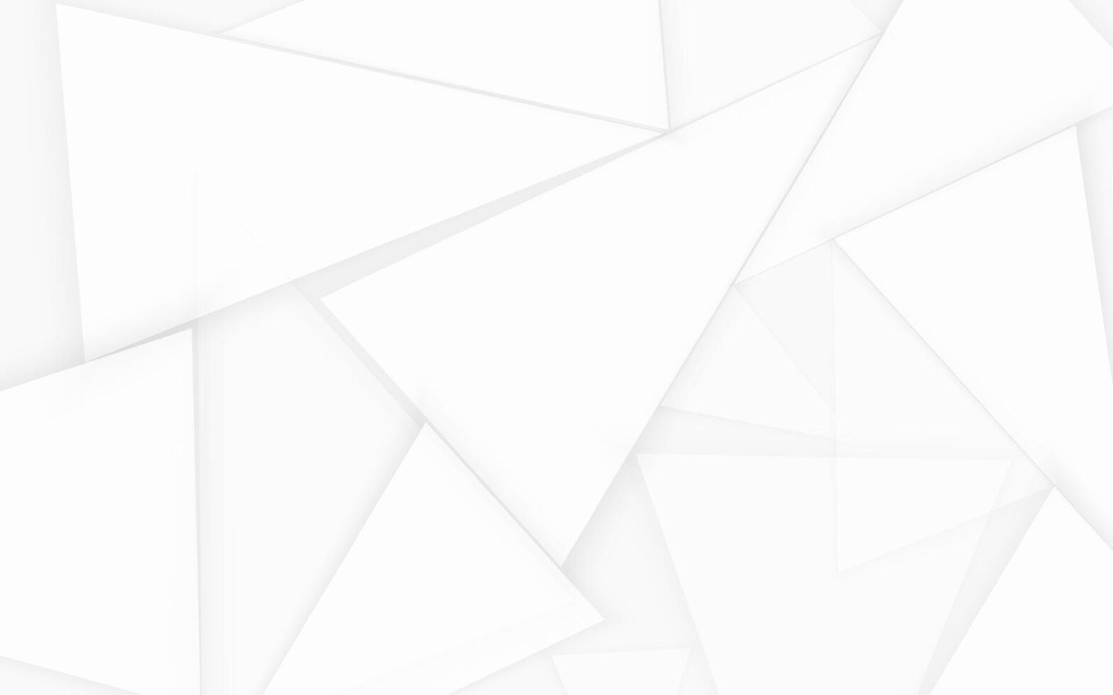 Abstract white geometric triangle background texture angle art backdrop vector