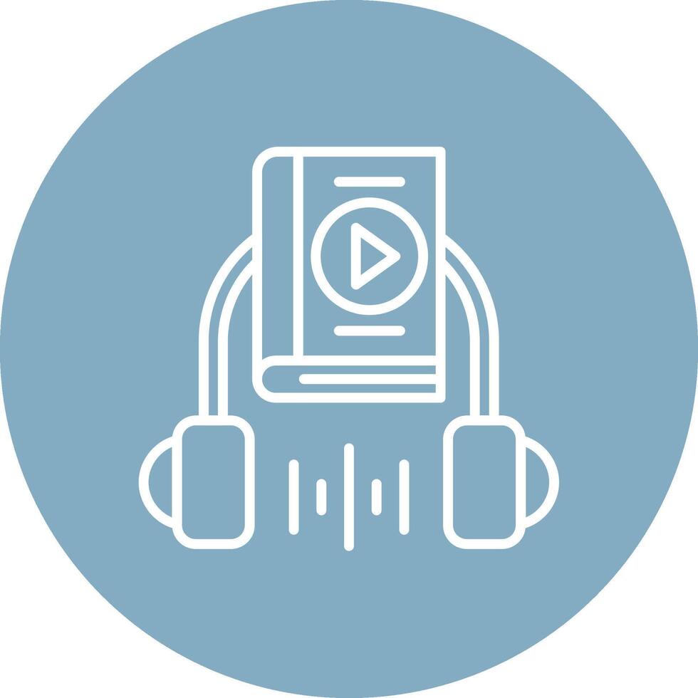 Audio Book UI Toolkit Element vector