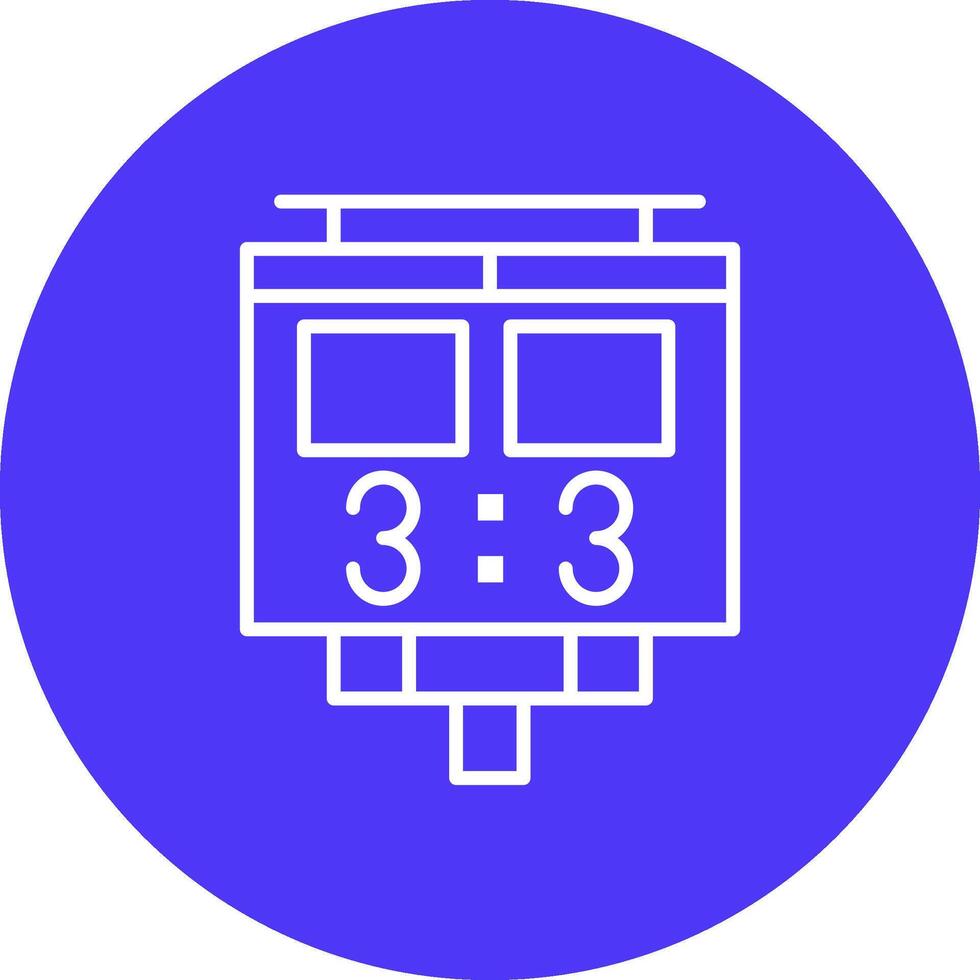 Scoring Responsive Icon Badge vector