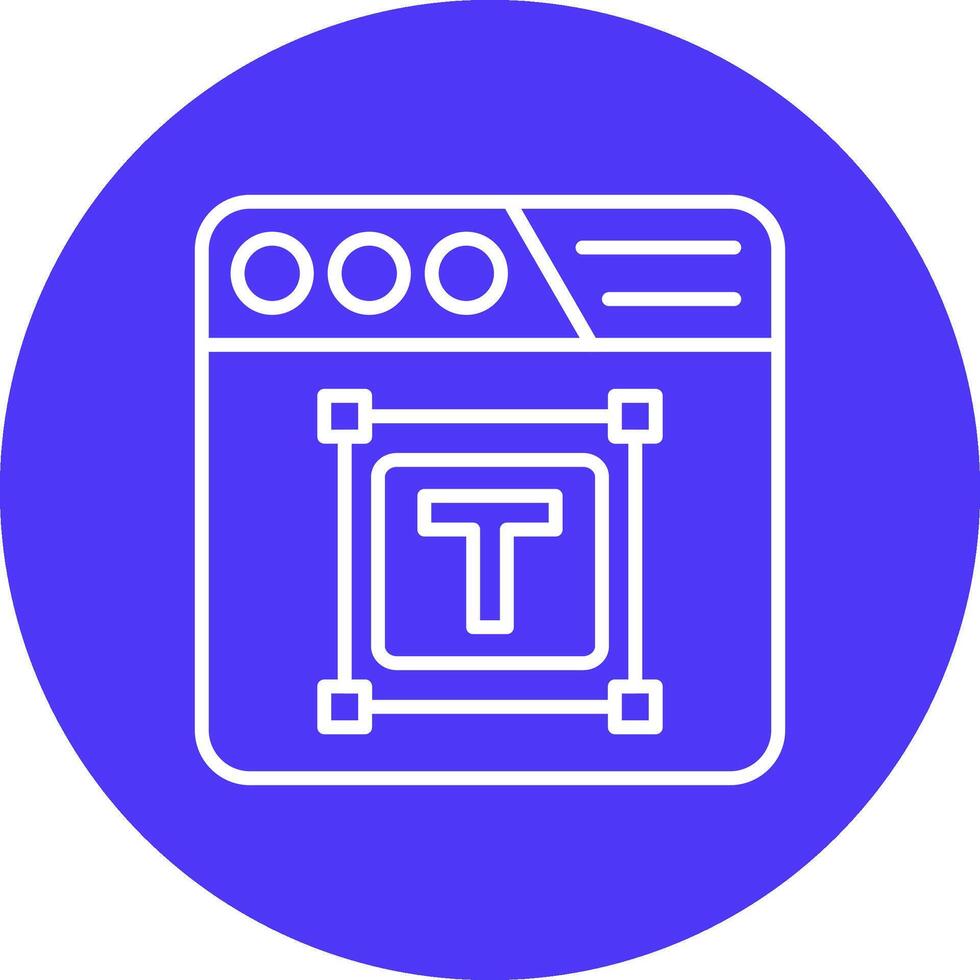 Text Box Graphic Interface Asset vector