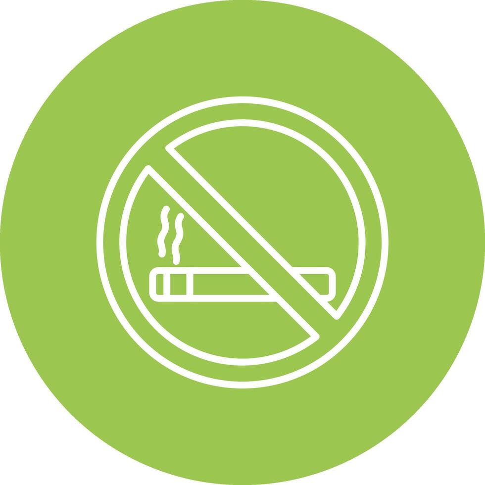 No Smoking Compact App Icon vector