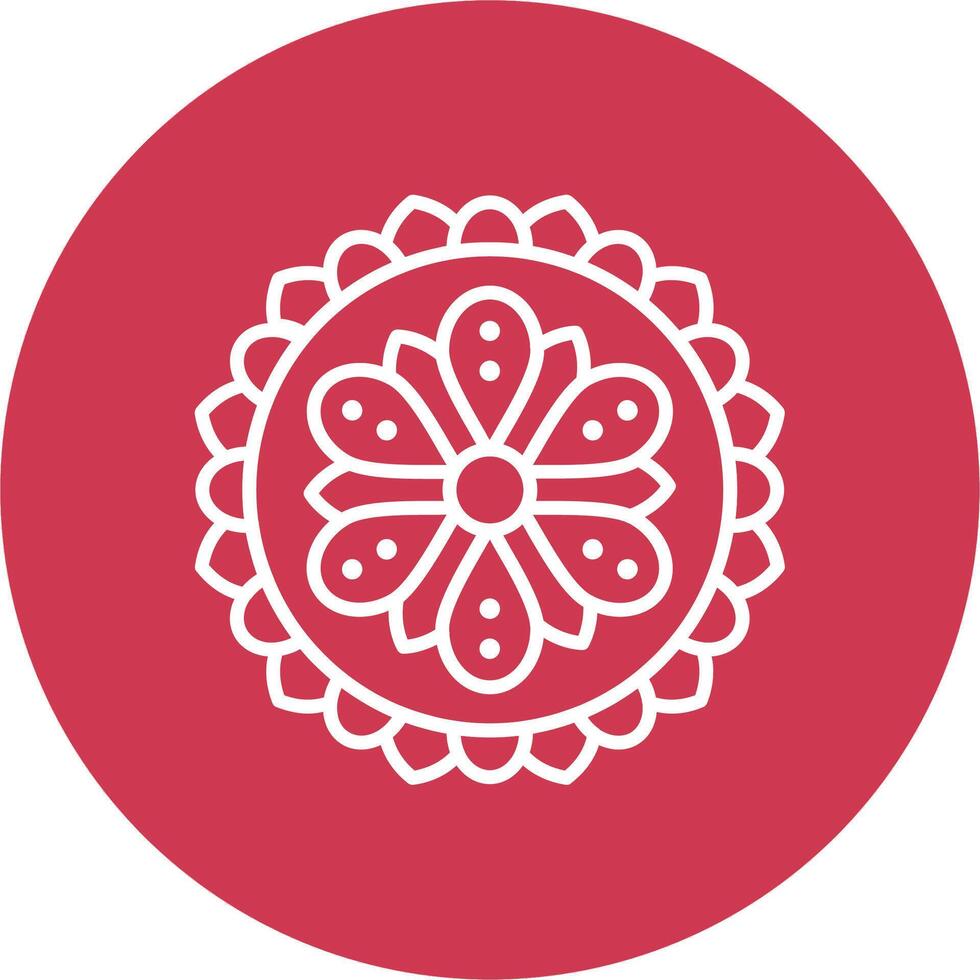 Mandala Minimalist Graphic vector