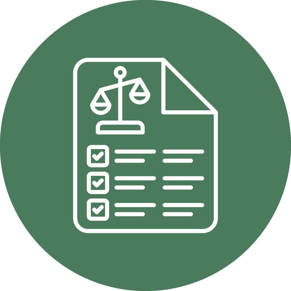 Balance Sheet Bold App Illustration vector