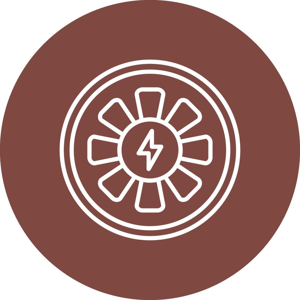Turbine Simple Motion Design vector