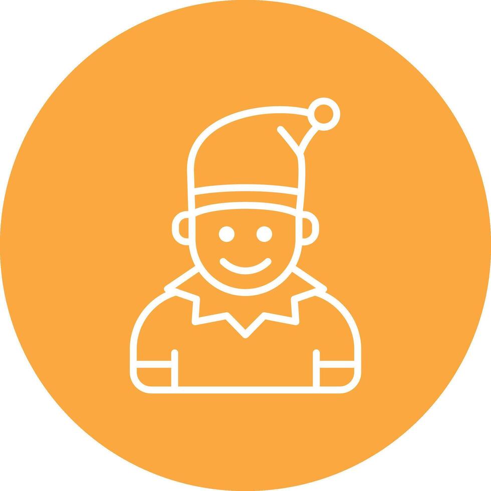 Elf Bright Flat Element vector
