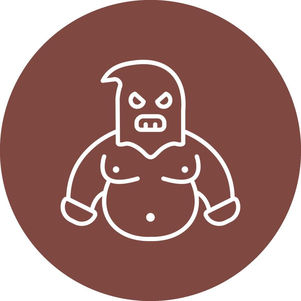 Executioner Detailed Line Sketch vector